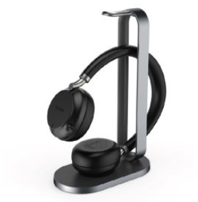 Yealink BH72 with charging base black teams uc Yealink BH72 with charging base black uc teams